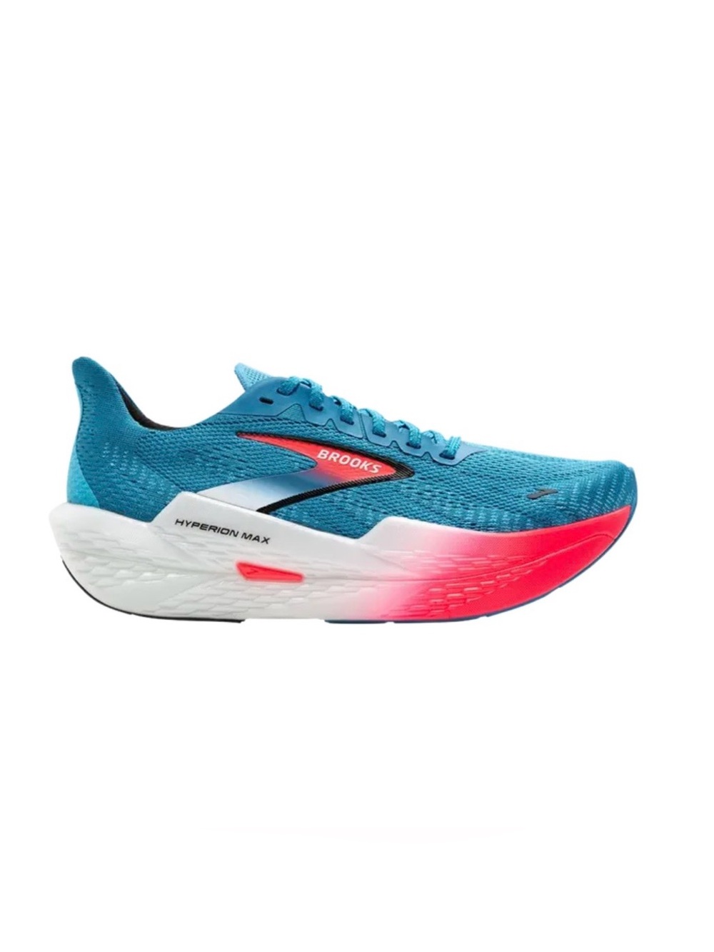 Brooks Hyperion Max 2 Women’s size 8 B Teal Coral Running Shoes DNA FLASH v2